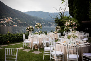 Luxury Intimate wedding venue lake como