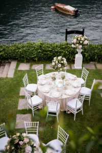 Luxury Intimate wedding venue lake como
